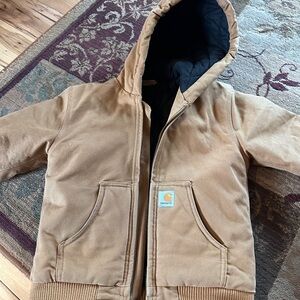 Carhartt Brown Hooded Jacket